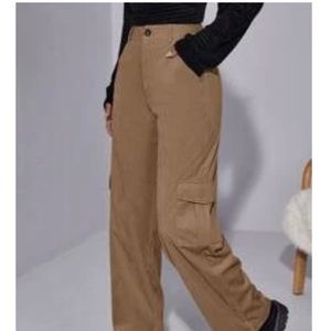 SHEIN Cord Cargo Pants